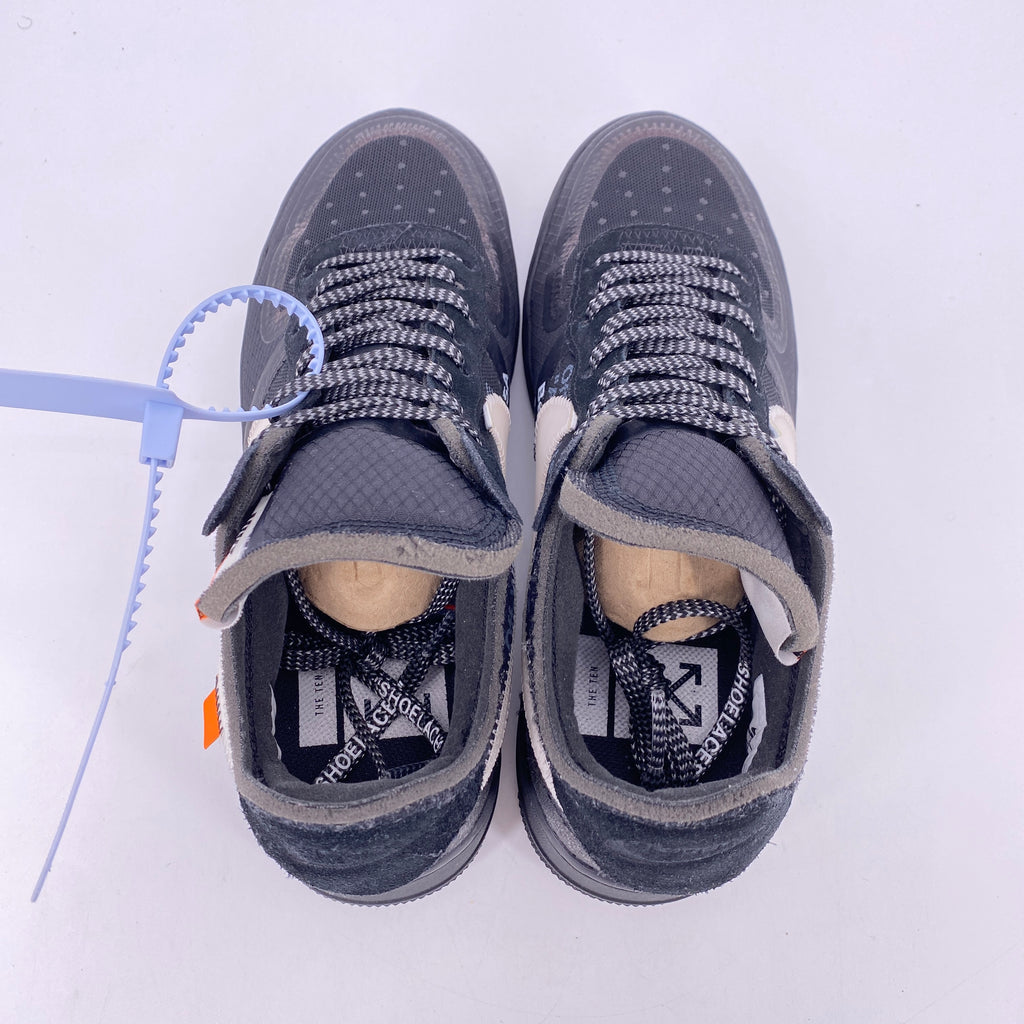 Nike Air Force 1 Low "Ow Black" 2018 Used Size 7