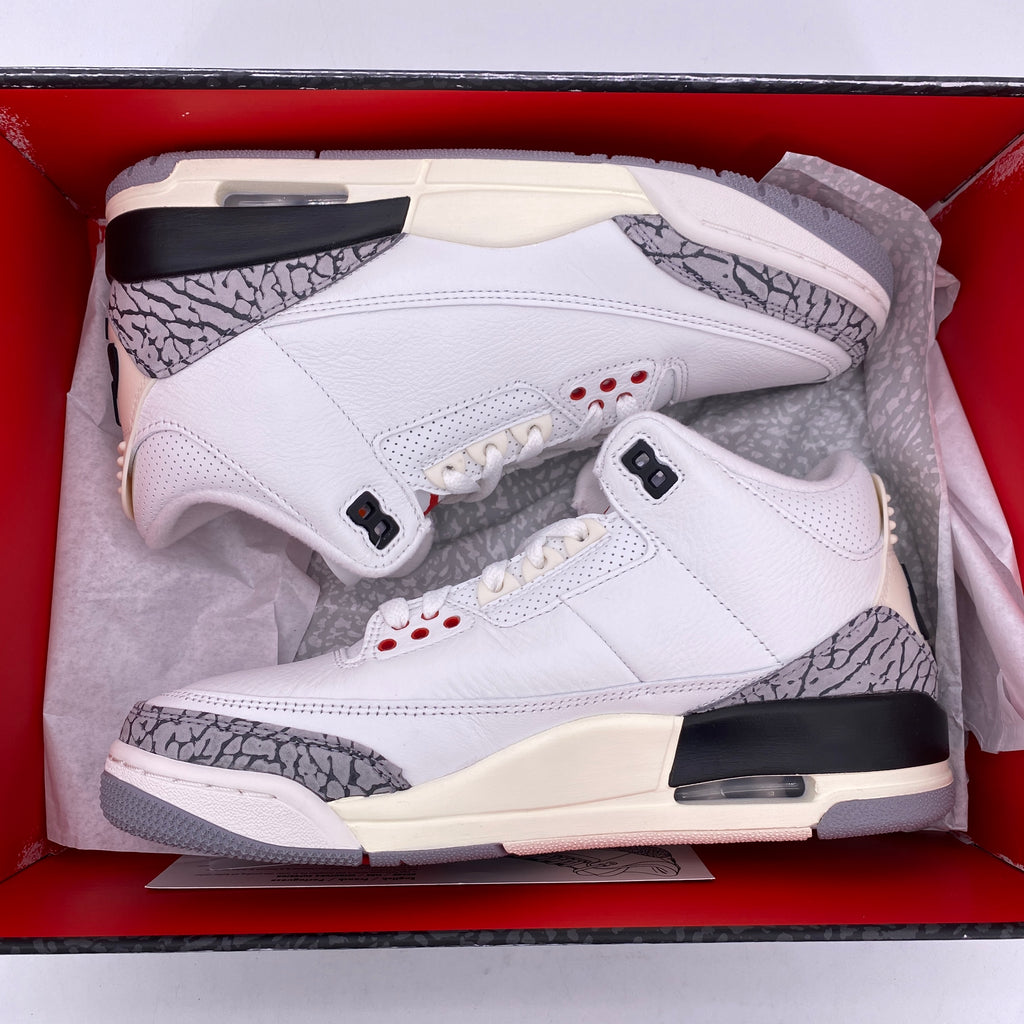 Air Jordan 3 Retro "White Cement Reimagined" 2023 New Size 7