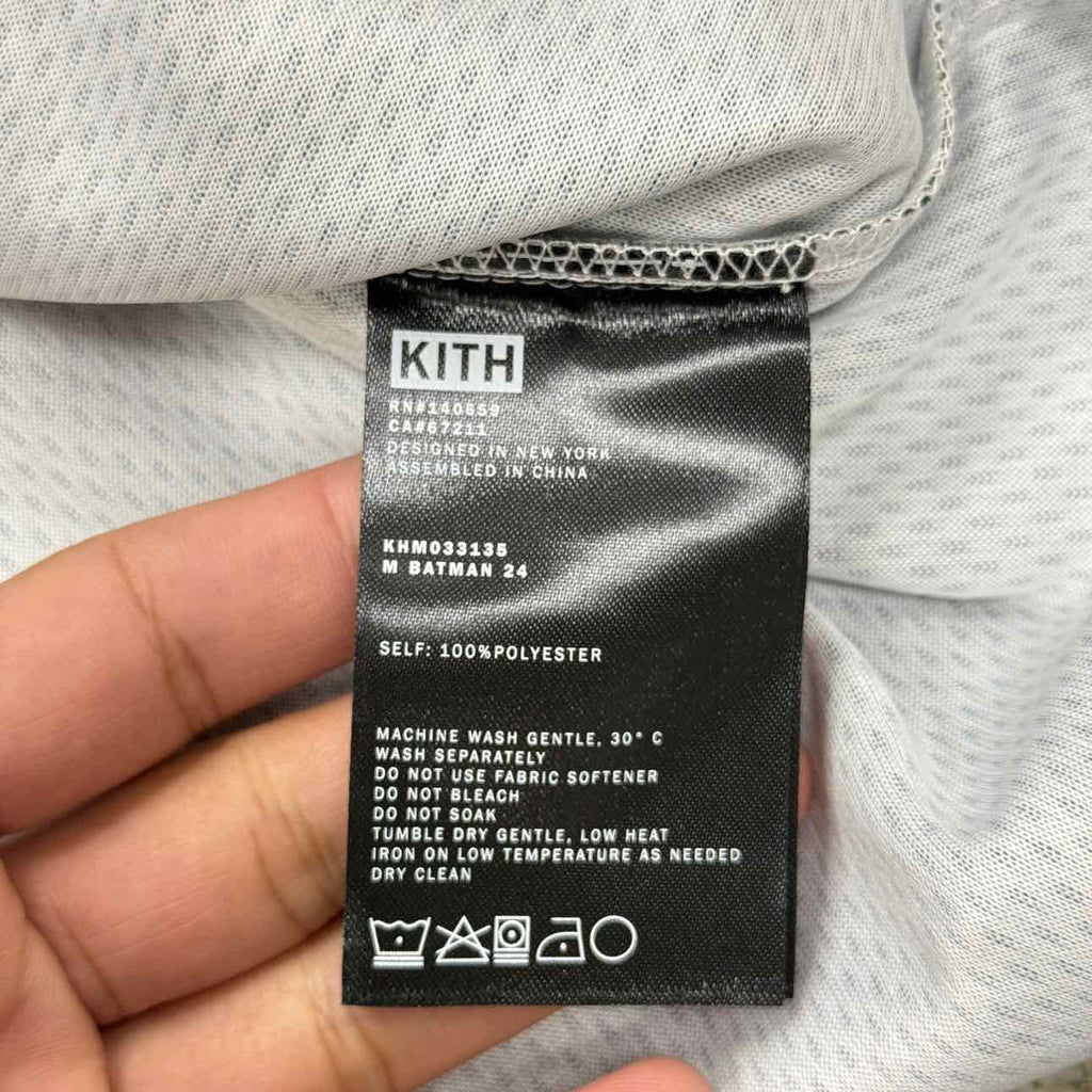 Kith Long Sleeve "BATMAN OTTO" Grey New Size XL