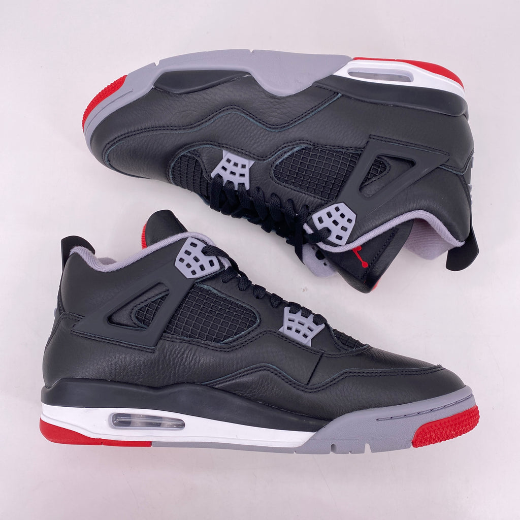 Air Jordan 4 Retro "Bred Reimagined" 2024 New Size 10.5