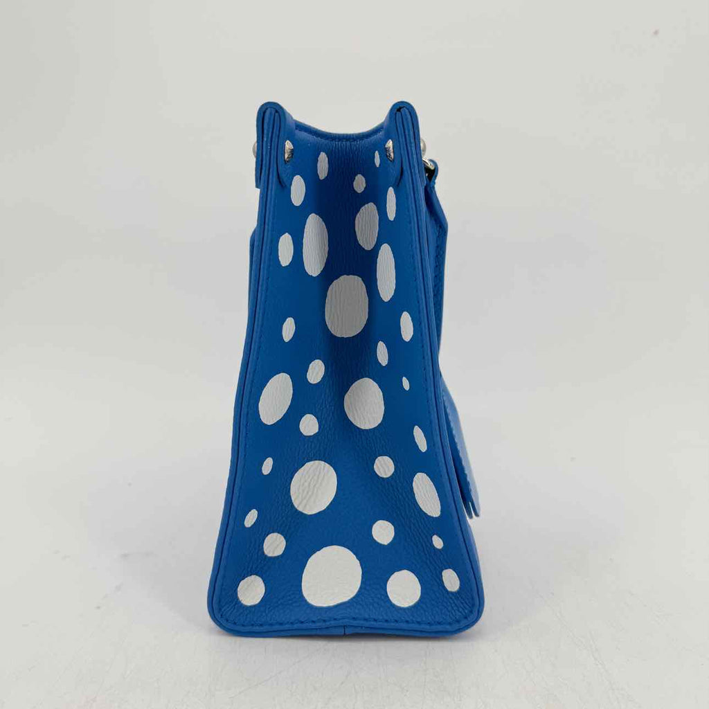 Louis Vuitton Backpack "ONTHEGO YAYOI KUSAMA" New Blue Size PM