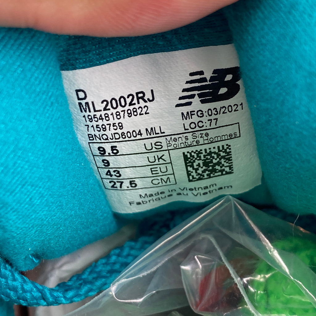 New Balance 2002R "Water Be The Guide" 2021 Used Size 9.5