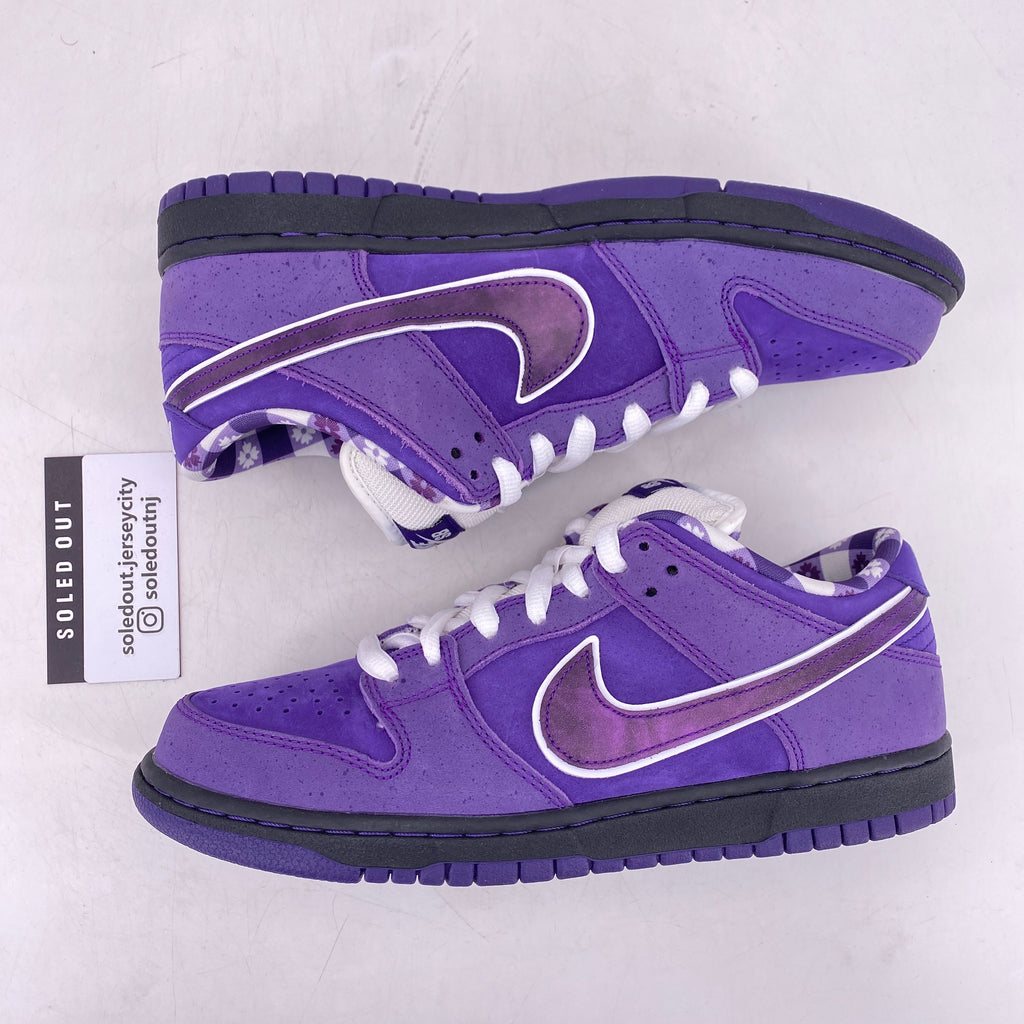 Nike SB Dunk Low Pro QS "Purple Lobster" 2018 Used Size 8.5