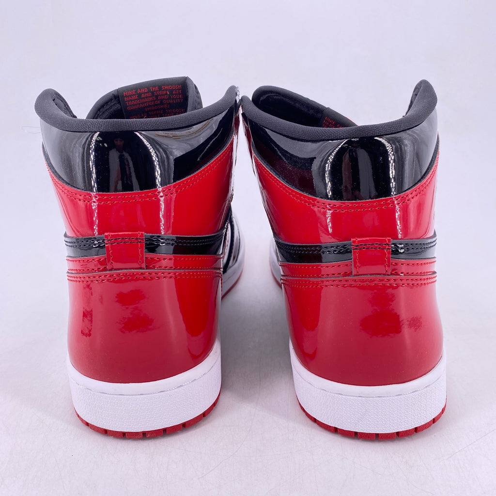 Air Jordan 1 Retro High OG "Patent Bred" 2021 New Size 13