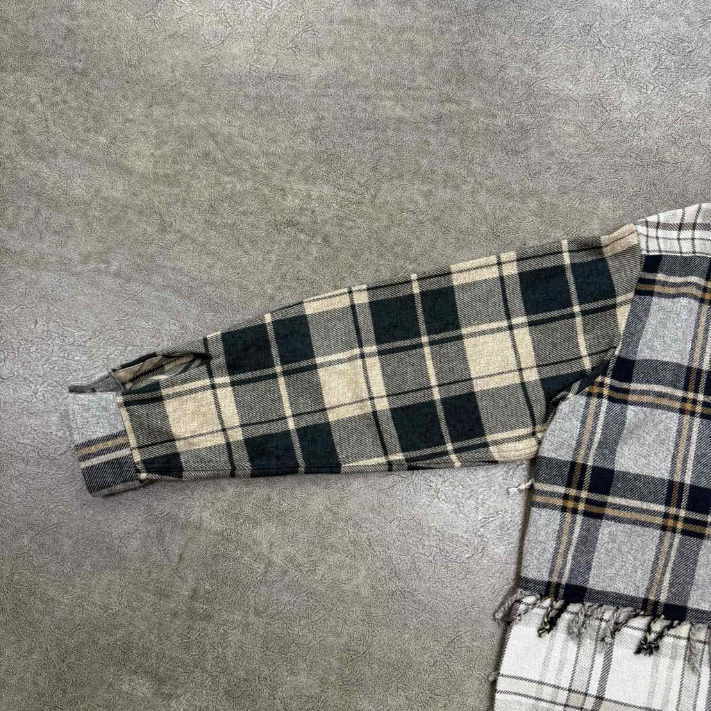 Denim Tears Flannel "PLAID BROWN" Brown Used Size M