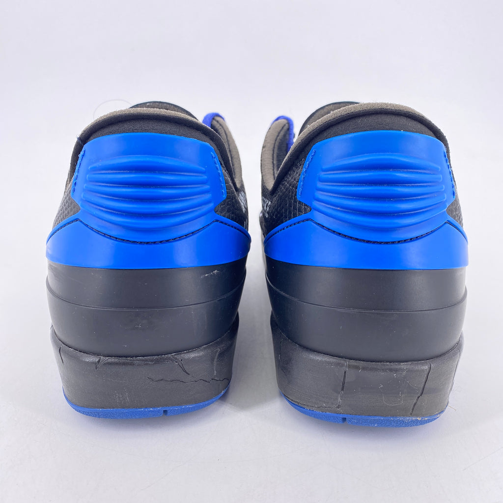 Air Jordan 2 Retro Low "Ow Black Blue" 2021 Used Size 12