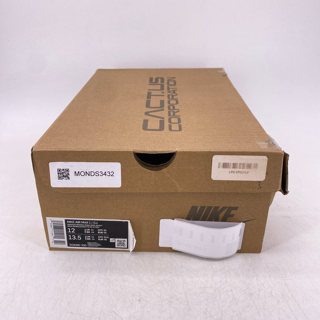 Nike Air Max 1 "Baroque Brown" 2022 Used Size 12