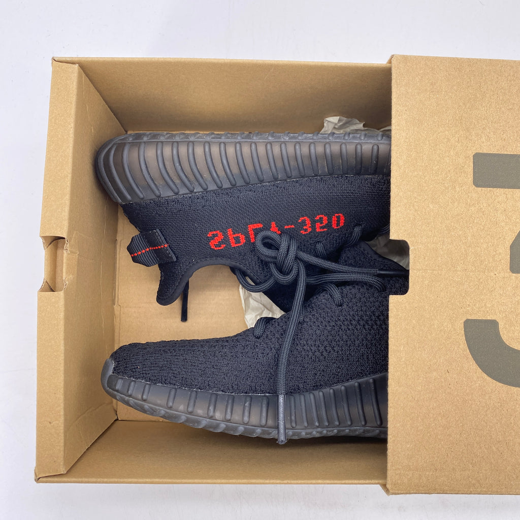 Yeezy 350 v2 "Black Red" 2017 Used Size 8