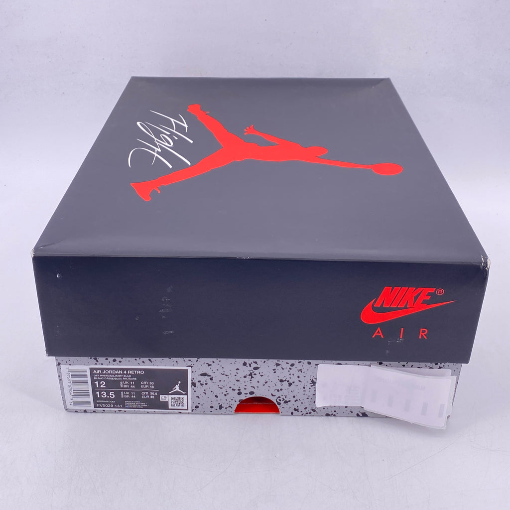 Air Jordan 4 Retro "Military Blue" 2024 New Size 12