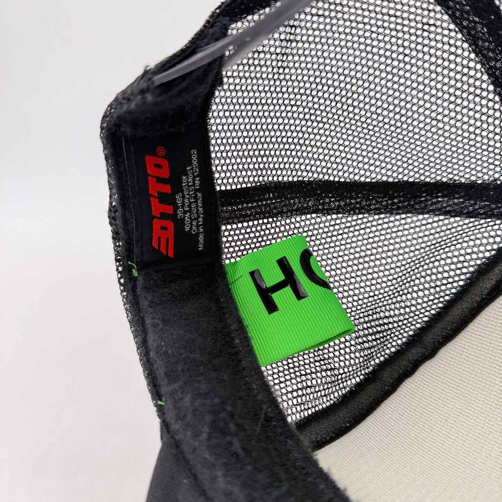 Virgil Abloh Trucker Hat "FIGURES OF SPEECH" Used Black Size OS