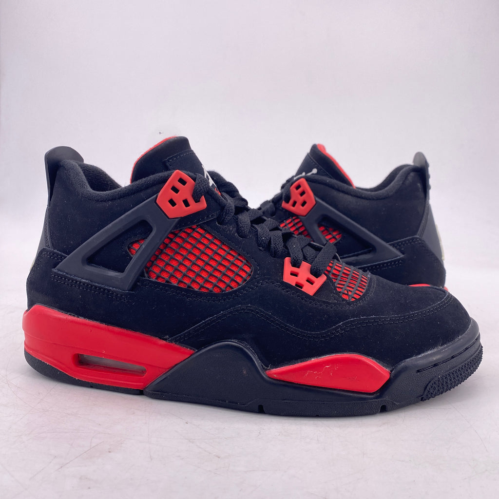 Air Jordan (GS) 4 Retro "Red Thunder" 2022 Used Size 7Y