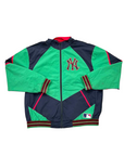 Supreme Track Jacket "YANKEES" Green Used Size XL