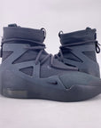 Nike Air Fear of God 1 "Triple Black" 2020 Used Size 10