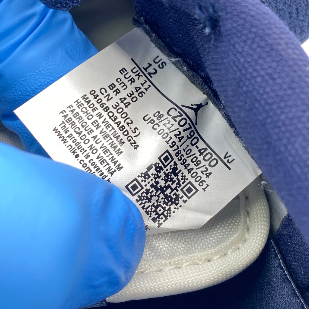 Air Jordan 1 Retro Low "Unc Obsidian" 2025 Used Size 12