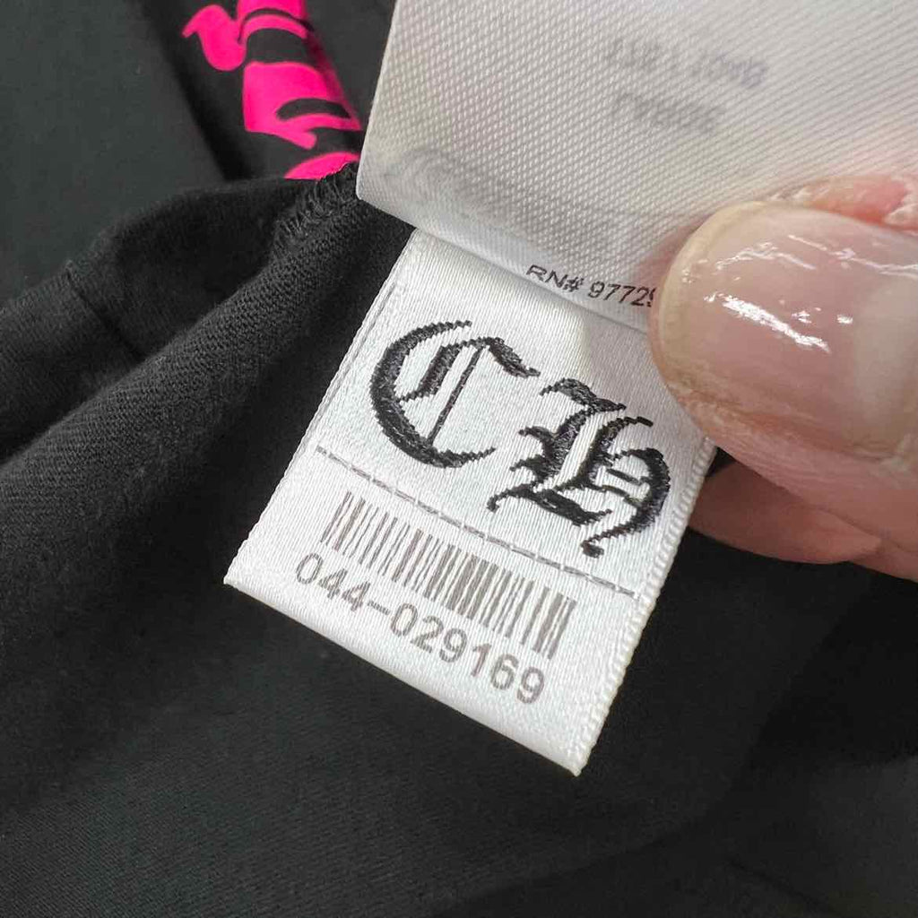 Chrome Hearts Long Sleeve "POCKET" Black New Size L