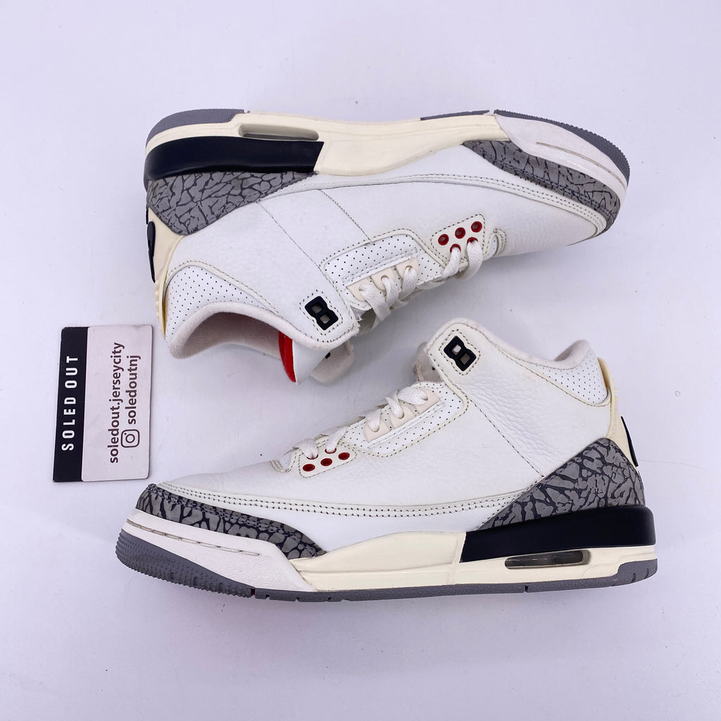 Air Jordan (GS) 3 Retro "White Cement Reimagined" 2023 Used Size 6Y