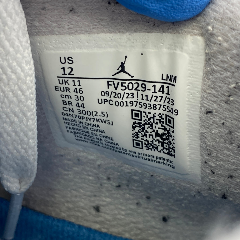 Air Jordan 4 Retro "Military Blue" 2024 Used Size 12