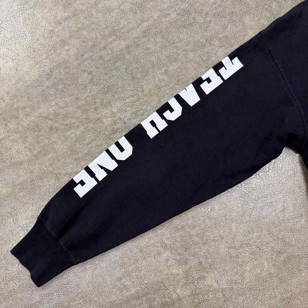 Supreme Crewneck Sweater "HIGHER LEARNING" Black Used Size XL