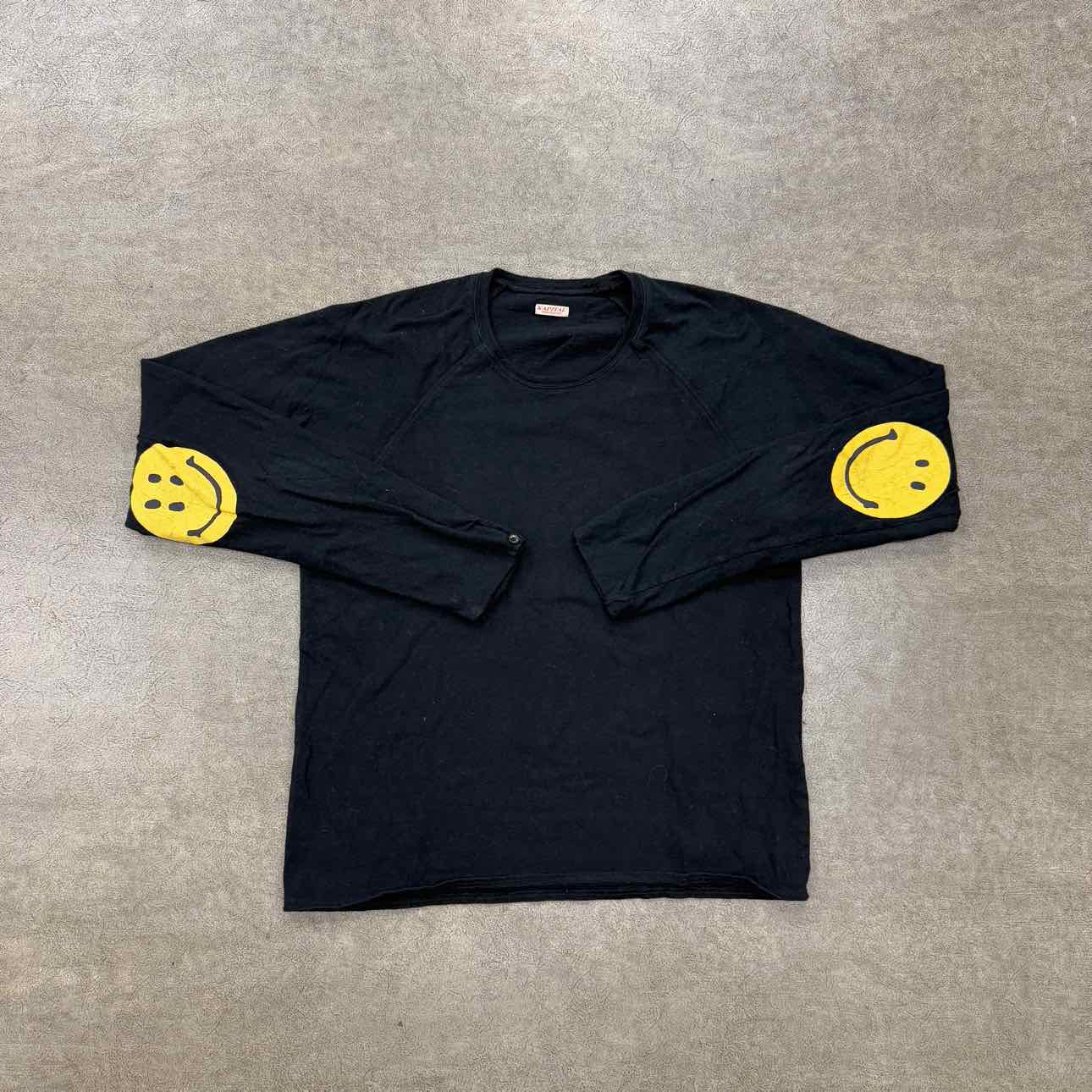 Kapital Long Sleeve &quot;SMILE&quot; Black Used Size 4