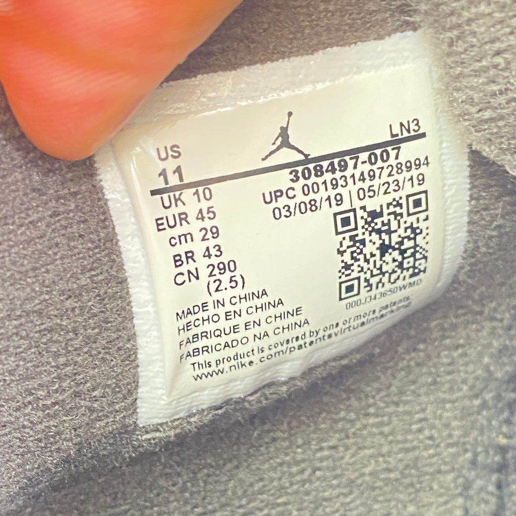 Air Jordan 4 Retro "Cool Grey" 2019 Used Size 11