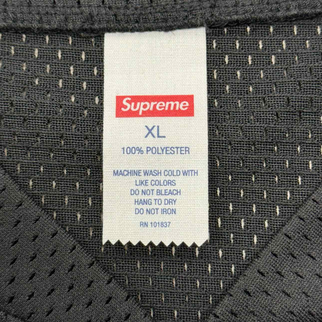 Supreme Jersey "HENLEY BASEBALL" Black New Size XL