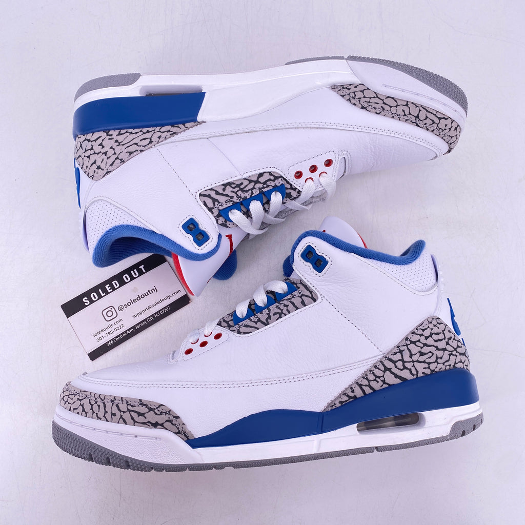 Air Jordan 3 Retro "True Blue" 2026 Used Size 8.5