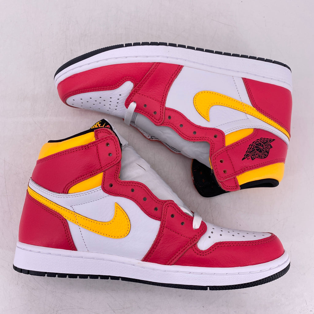 Air Jordan 1 Retro High OG "Light Fusion Red" 2021 New Size 10
