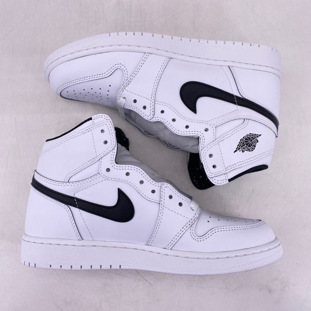 Air Jordan (GS) 1 Retro High OG "Ying Yang White" 2016 New Size 6.5Y
