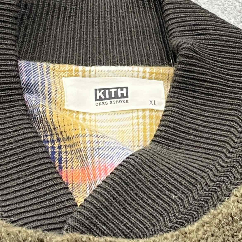 Kith Jacket "ONE STROKE" Brown New Size XL