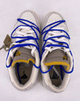 Nike Dunk Low / OW "Lot 32" 2021 Used Size 10