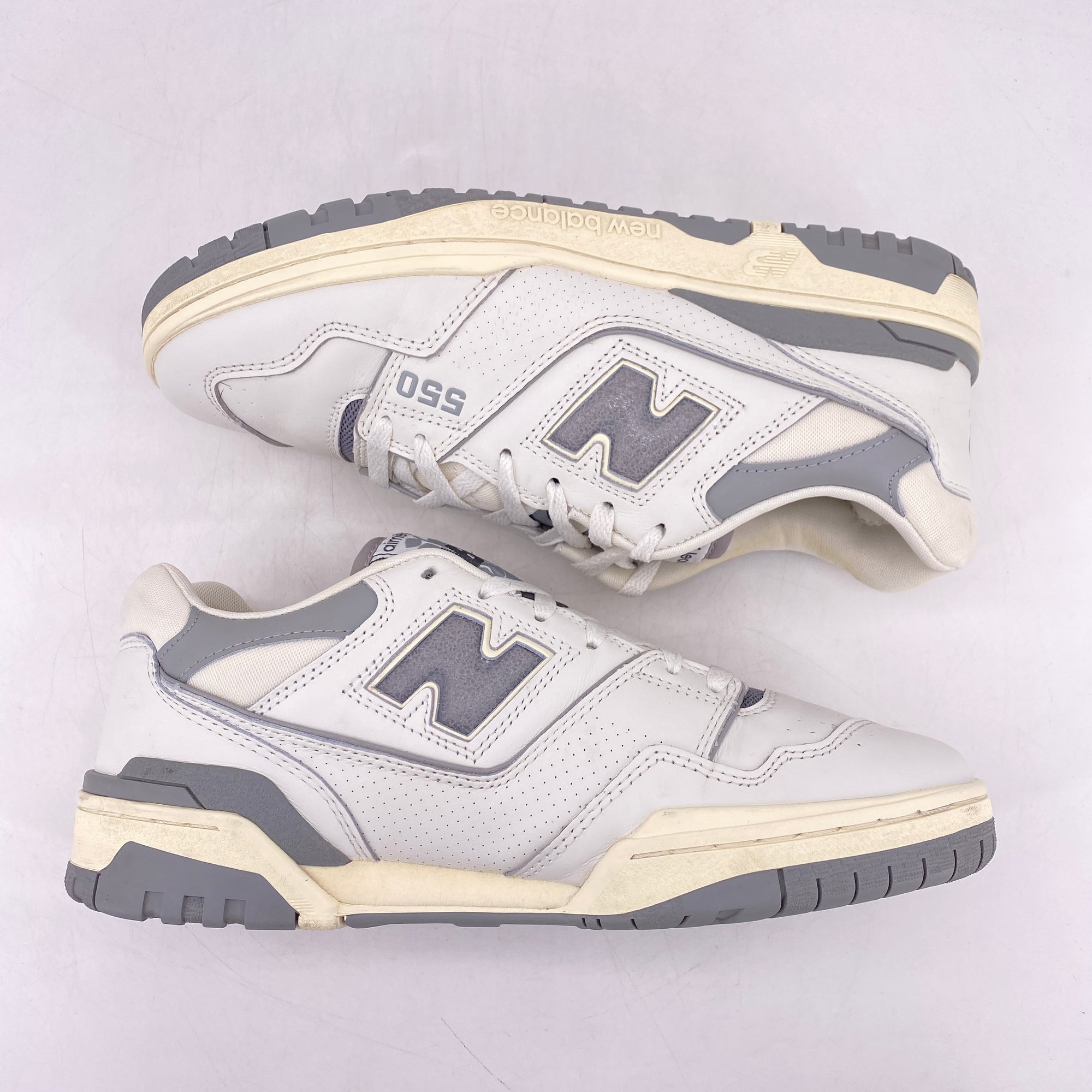 New Balance 550 / ALD &quot;White Grey&quot; 2020 Used Size 9.5