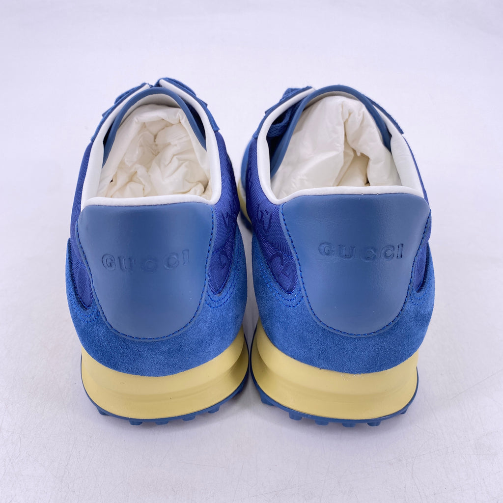 Gucci Low Top "Re-Motion Canvas Blue"  New Size 10.5G