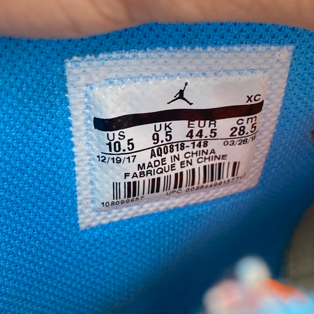 Air Jordan 1 Retro High OG "Off White Unc" 2018 Used Size 10.5