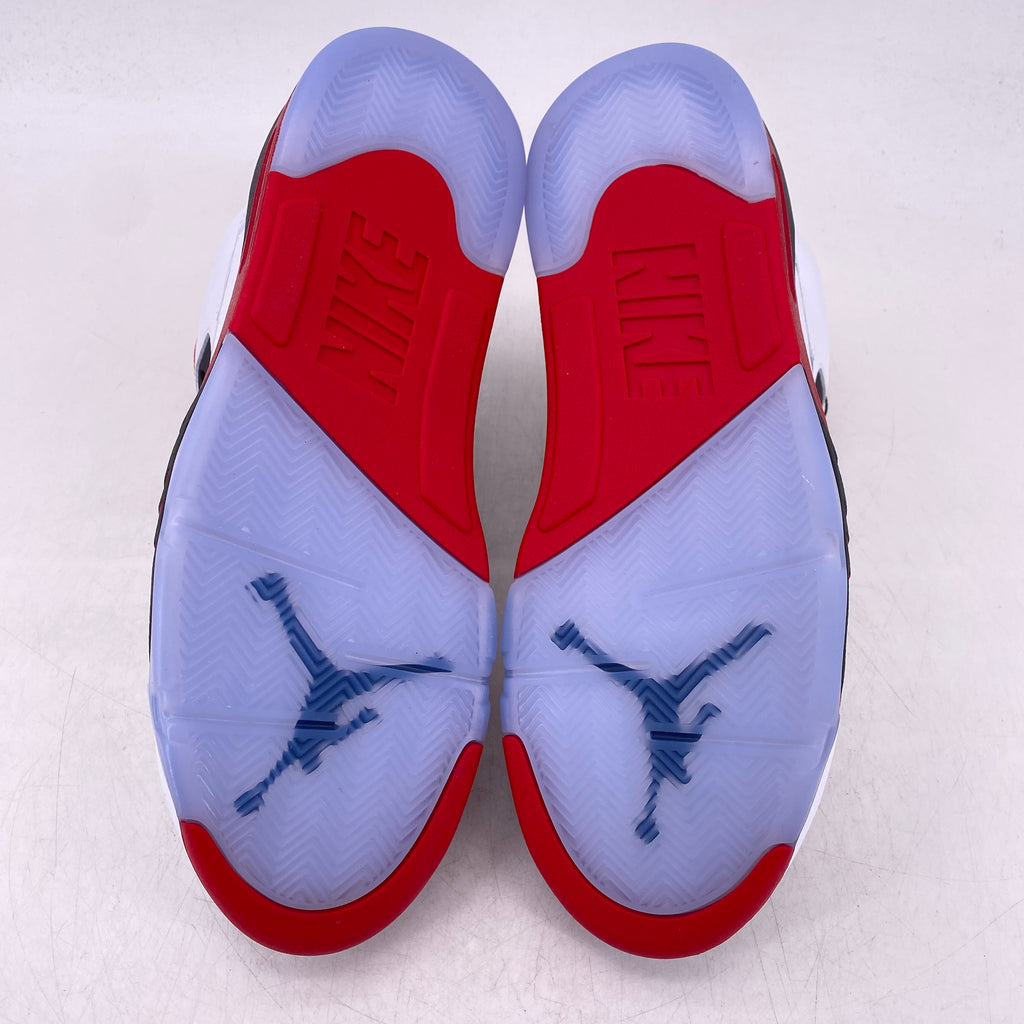 Air Jordan 5 Retro "Fire Red Black Tongue" 2025 New Size 12