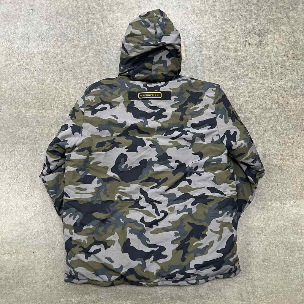 Canada Goose Jacket "EXPEDITION" Camo Used Size XL