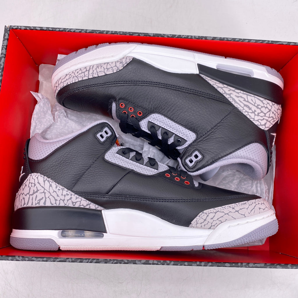Air Jordan 3 Retro "Black Cement" 2024 New Size 10