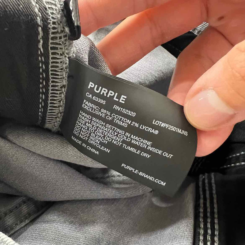 Purple Jeans "GREY" Grey New Size 29