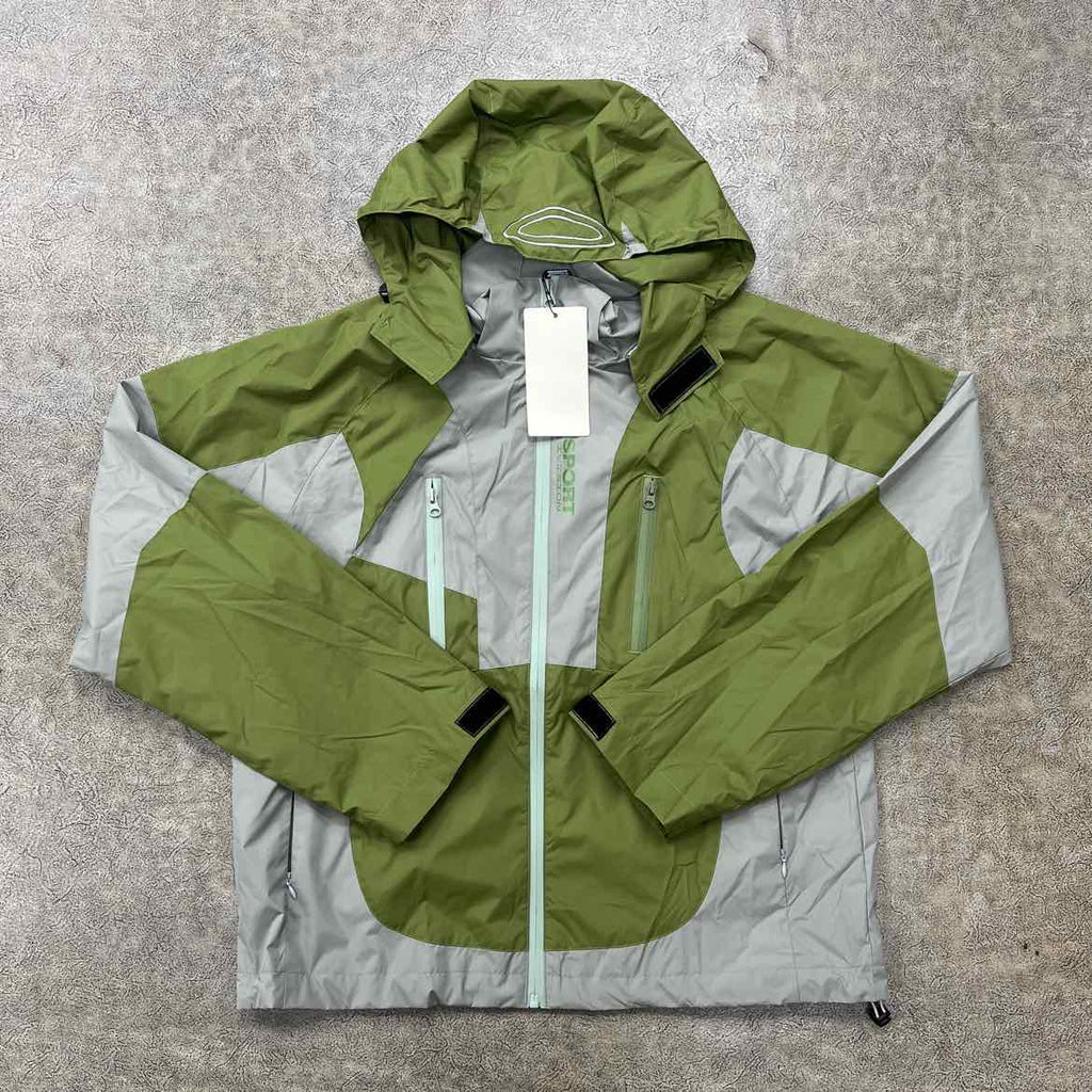 Vale Jacket "TOUCH GRASS" Green New Size S
