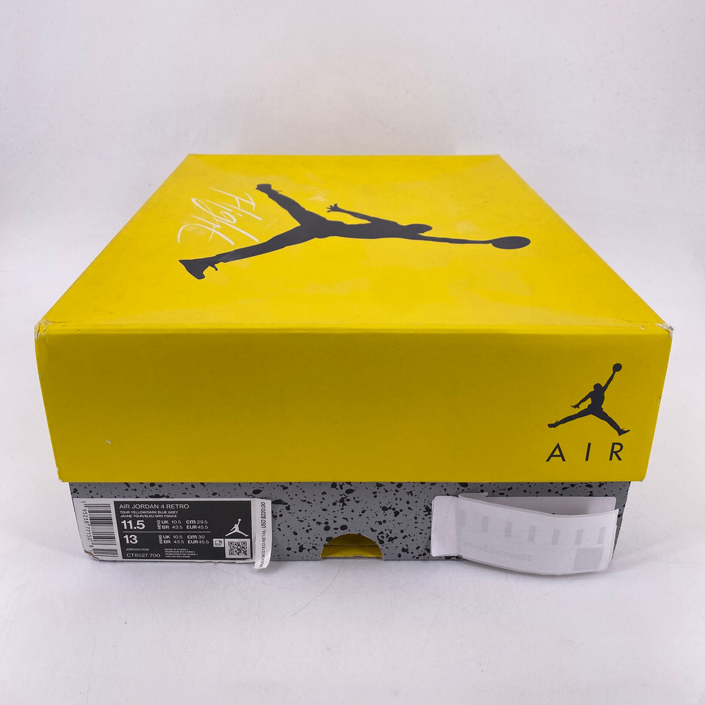 Air Jordan 4 Retro "Lightning" 2021 New Size 11.5