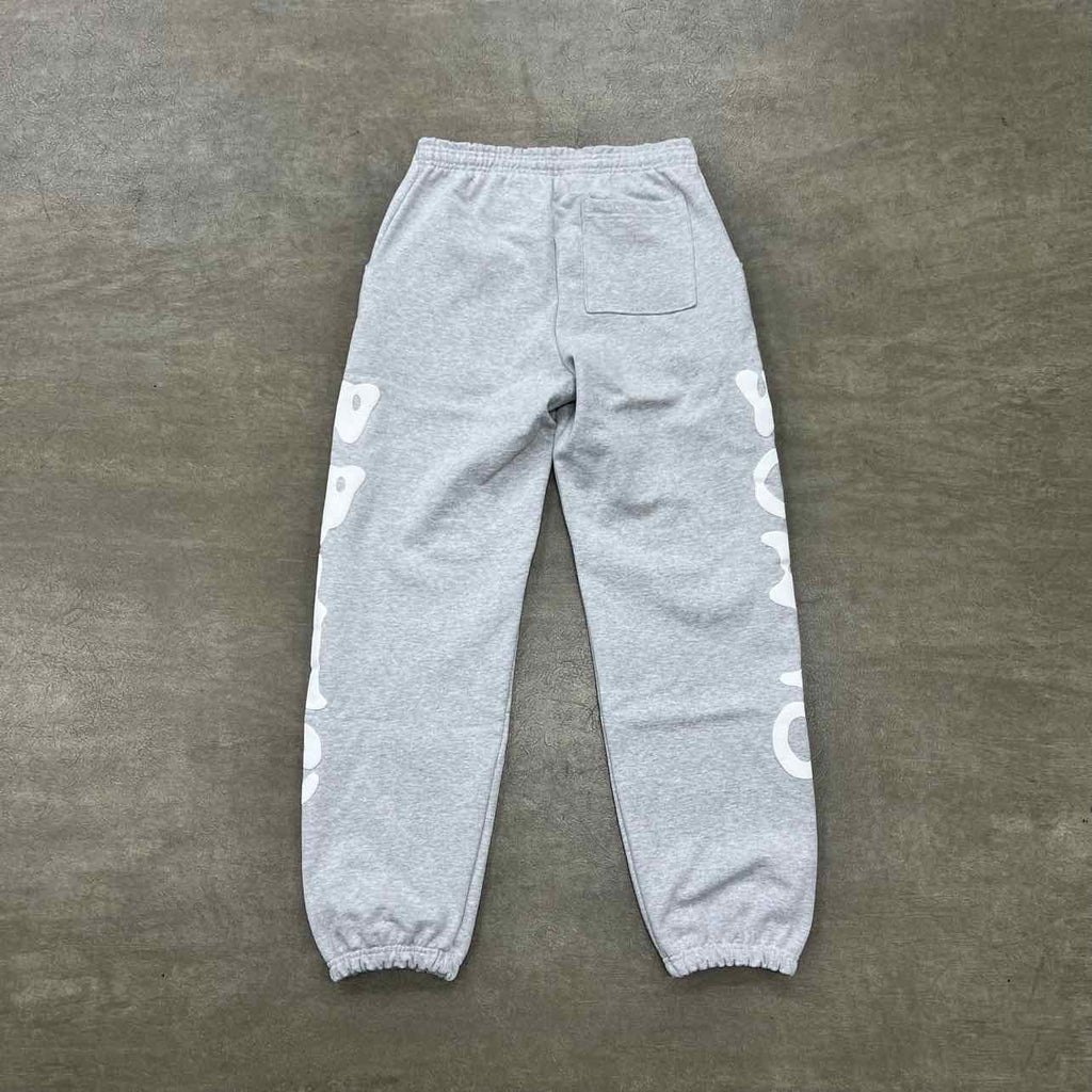 Sp5der Sweatpants "BELUGA" Grey New Size L