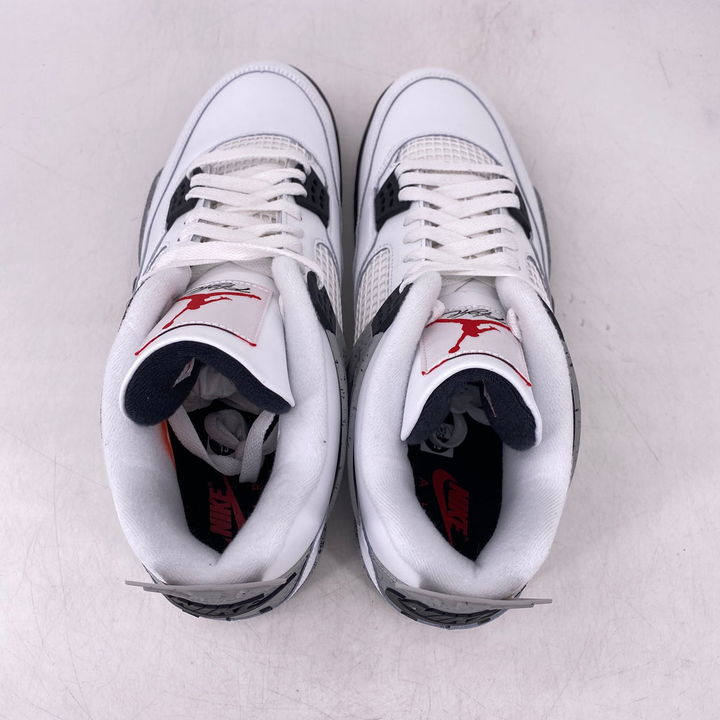 Air Jordan 4 Retro "White Cement" 2025 New Size 13
