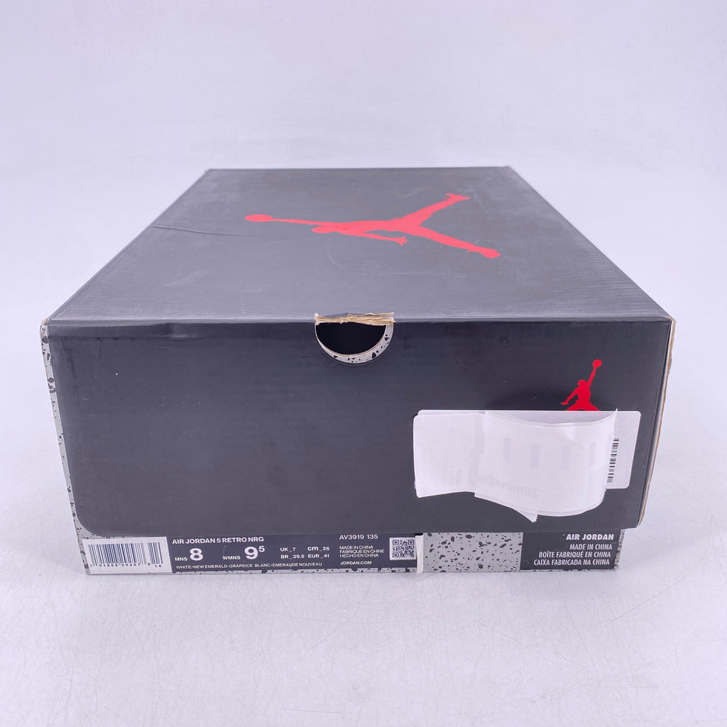 Air Jordan 5 Retro "Grape Fresh Prince" 2018 Used Size 8
