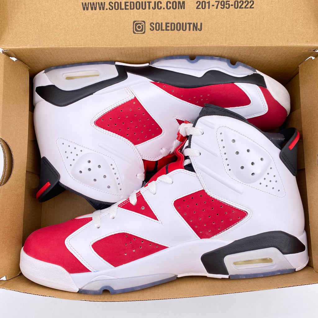 Air Jordan 6 Retro "Carmine" 2014 New Size 12