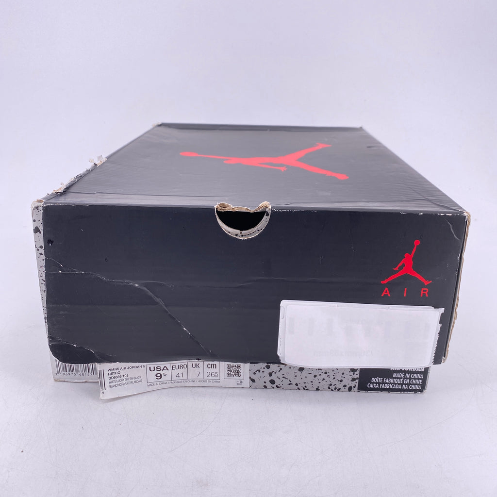 Air Jordan (W) 5 Retro "Lucky Green" 2024 Used Size 9.5W