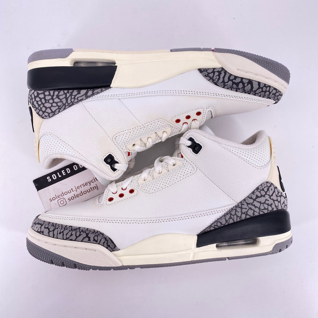 Air Jordan 3 Retro "White Cement Reimagined" 2023 Used Size 9