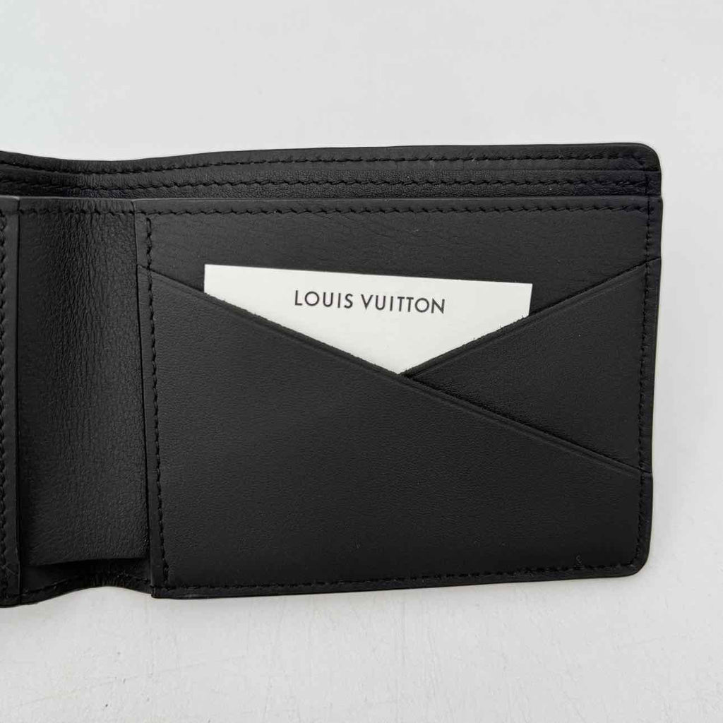 Louis Vuitton Wallet "AEROGRAM" New Black Size OS