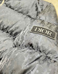 Dior Jacket "OBLIQUE DOWN JACKET" Black Used Size 56