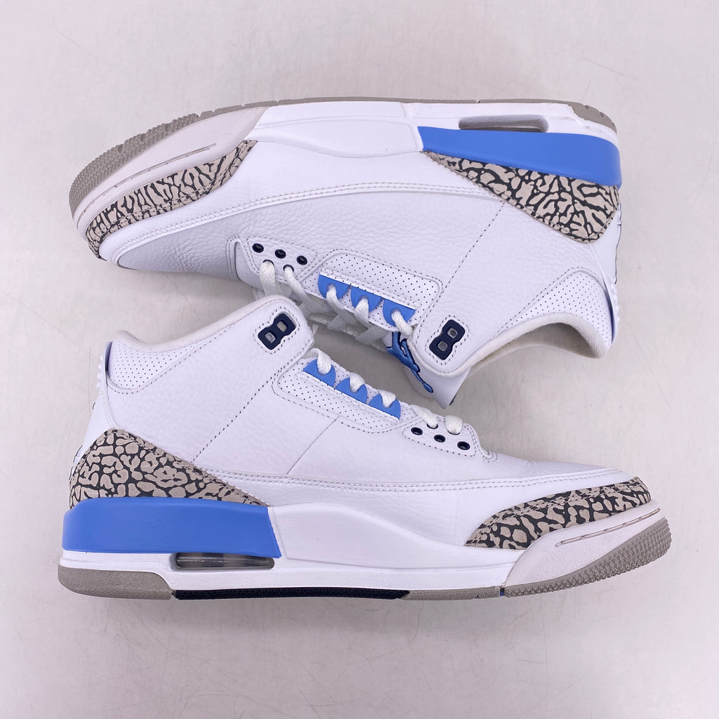 Air Jordan 3 Retro "Unc" 2020 Used Size 9.5