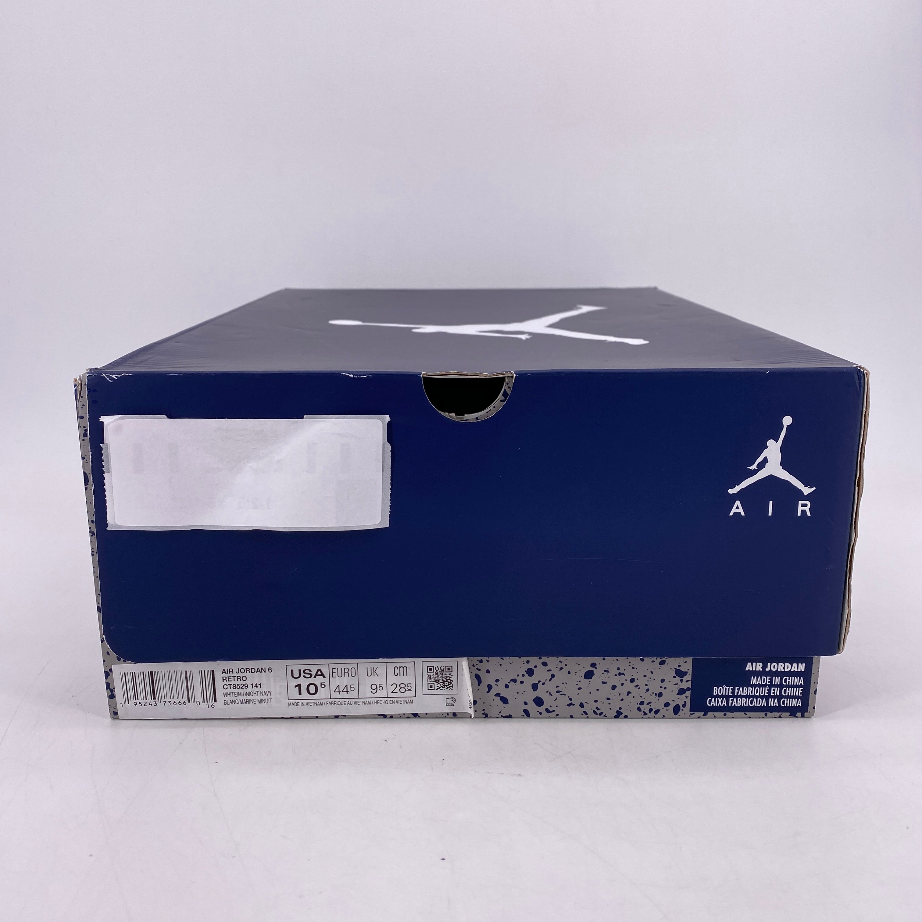 Air Jordan 6 Retro &quot;Midnight Navy&quot; 2022 New Size 10.5