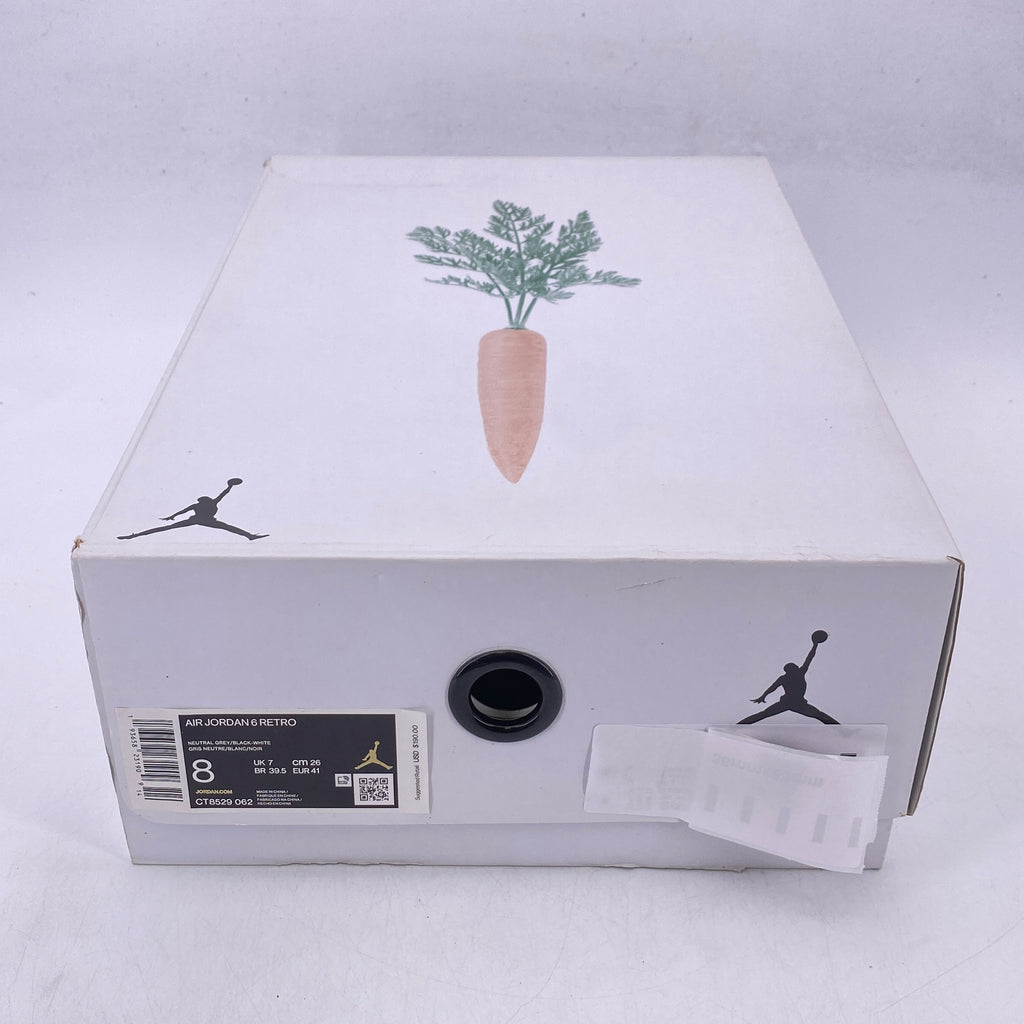 Air Jordan 6 Retro "Hare" 2020 New Size 8